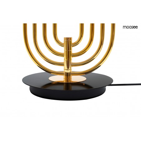 MSE010300152 MOOSEE lampa stołowa BOTTEGA złota / czarna
