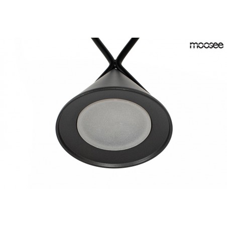 MSE010100280 MOOSEE lampa wisząca ATLAS 3 czarna