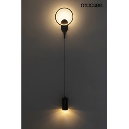 MSE010100344 MOOSEE lampa ścienna COMO czarna