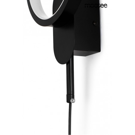 MSE010100344 MOOSEE lampa ścienna COMO czarna