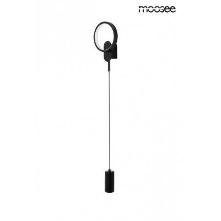 MSE010100344 MOOSEE lampa ścienna COMO czarna