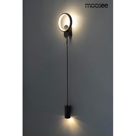 MSE010100344 MOOSEE lampa ścienna COMO czarna