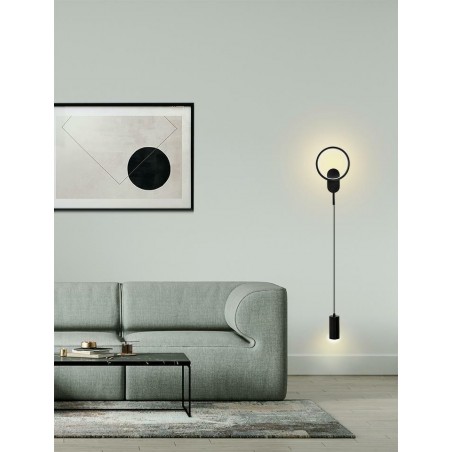 MSE010100344 MOOSEE lampa ścienna COMO czarna