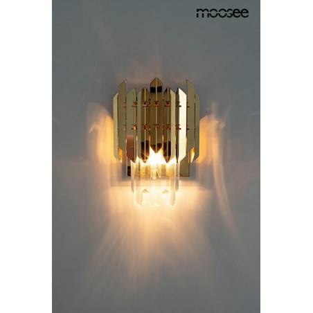 MSE010100365 MOOSEE lampa ścienna MAJESTIC złota