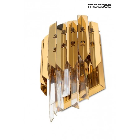 MSE010100365 MOOSEE lampa ścienna MAJESTIC złota
