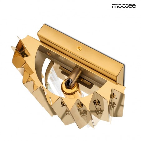 MSE010100365 MOOSEE lampa ścienna MAJESTIC złota