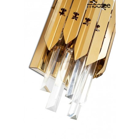 MSE010100365 MOOSEE lampa ścienna MAJESTIC złota