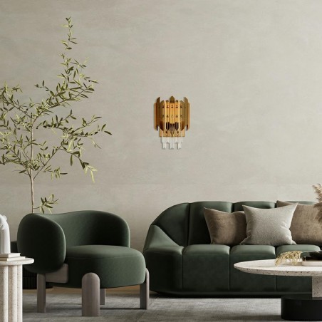 MSE010100365 MOOSEE lampa ścienna MAJESTIC złota