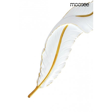 MSE010100387 MOOSEE lampa ścienna IKAR 80  biała / złota