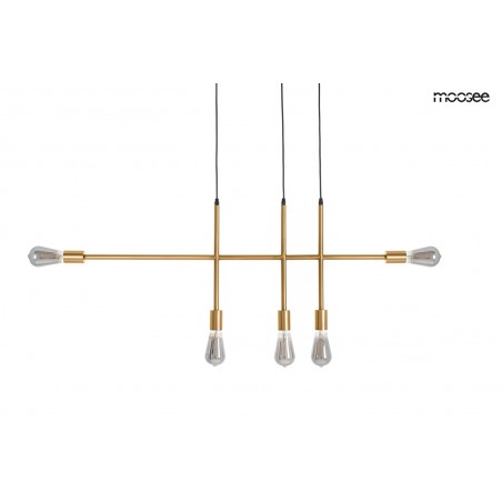 MSE010100396 MOOSEE lampa wisząca RIVA 5 złota