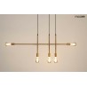 MSE010100396 MOOSEE lampa wisząca RIVA 5 złota