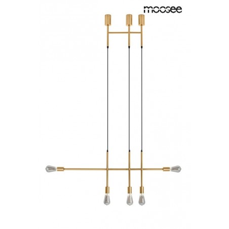 MSE010100396 MOOSEE lampa wisząca RIVA 5 złota