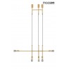 MSE010100396 MOOSEE lampa wisząca RIVA 5 złota