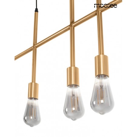 MSE010100396 MOOSEE lampa wisząca RIVA 5 złota