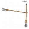 MSE010100396 MOOSEE lampa wisząca RIVA 5 złota