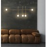 MSE010100396 MOOSEE lampa wisząca RIVA 5 złota