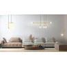 MSE010100396 MOOSEE lampa wisząca RIVA 5 złota