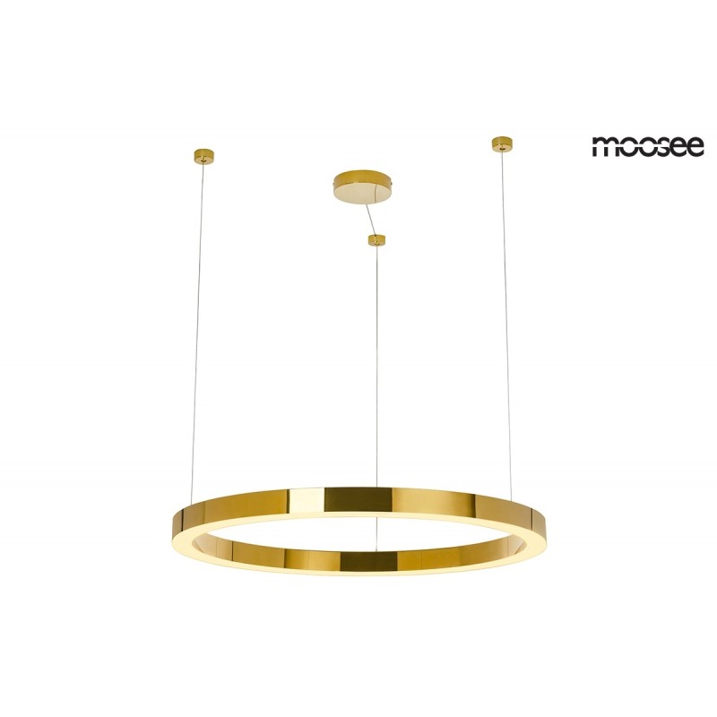 MSE010100190 MOOSEE lampa wisząca RING LUXURY 90  złota