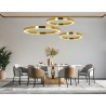 MSE010100190 MOOSEE lampa wisząca RING LUXURY 90  złota