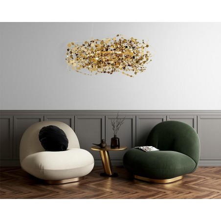 MSE1501100176 MOOSEE lampa wisząca MONETE 80 złota