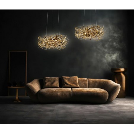 MSE1501100176 MOOSEE lampa wisząca MONETE 80 złota