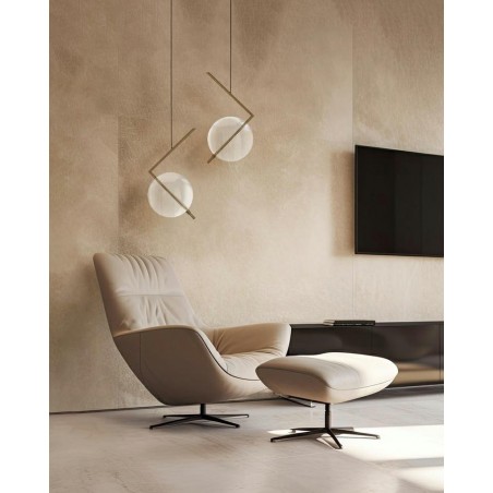 MSE1501100166 MOOSEE lampa wisząca ECHO złota