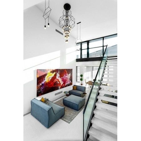 JD0032-43P Lampa wisząca FLUSSO 43 czarna