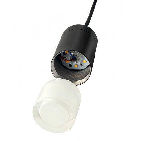 JD0032-43P Lampa wisząca FLUSSO 43 czarna