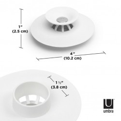 023464-660 UMBRA zatyczka do wanny Flex biała