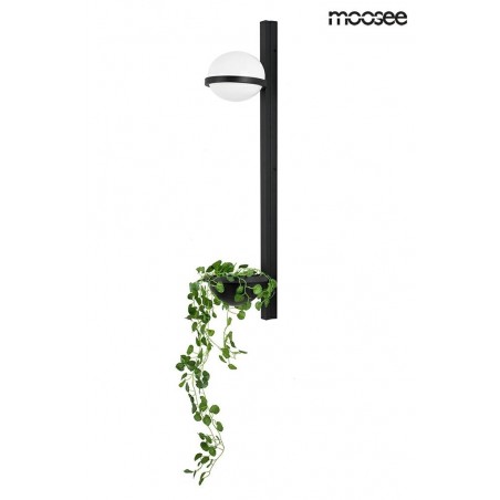 MSE010400222 MOOSEE lampa ścienna PLANT WALL czarna