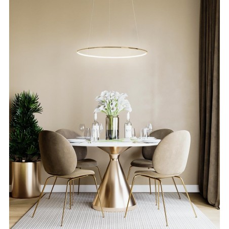 MSE1501100156 MOOSEE lampa wisząca RING SLIM 60 złota