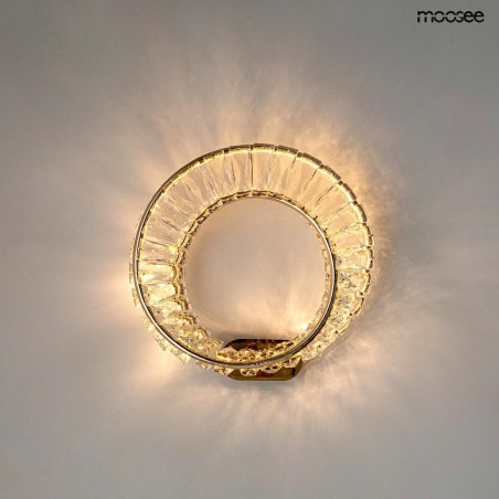 MSE1501100186 MOOSEE lampa ścienna WAVE złota
