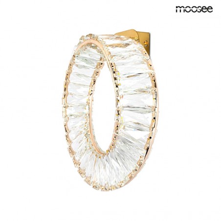 MSE1501100186 MOOSEE lampa ścienna WAVE złota