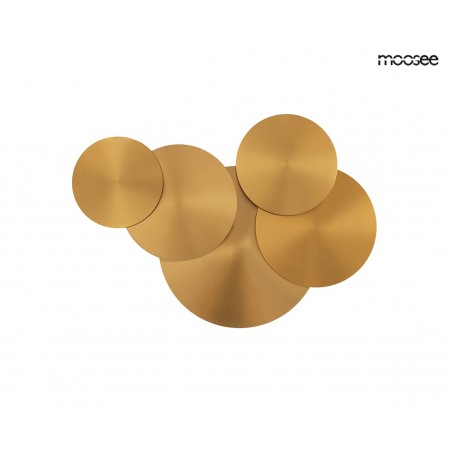 MSE1501100148 MOOSEE lampa ścienna SCUDO złota