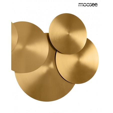 MSE1501100148 MOOSEE lampa ścienna SCUDO złota