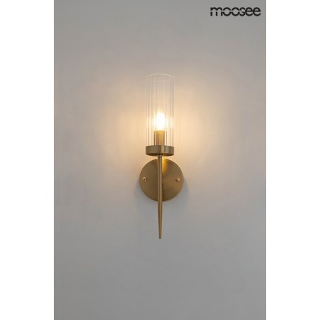 MSE010400197 MOOSEE lampa ścienna TORCH złota