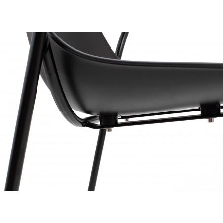 292-CPP4.BLACK Krzesło RESOL ARM czarne
