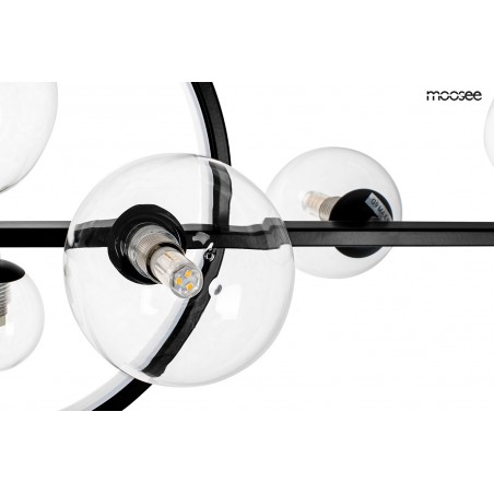 MSE010100347 MOOSEE lampa wisząca ALURE LINE TWIN 120 czarna