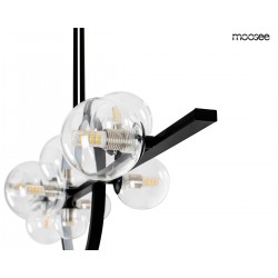 MSE010100347 MOOSEE lampa wisząca ALURE LINE TWIN 120 czarna