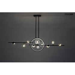MSE010100347 MOOSEE lampa wisząca ALURE LINE TWIN 120 czarna