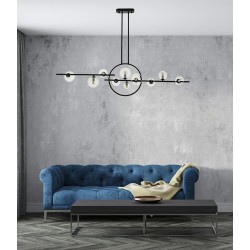 MSE010100347 MOOSEE lampa wisząca ALURE LINE TWIN 120 czarna