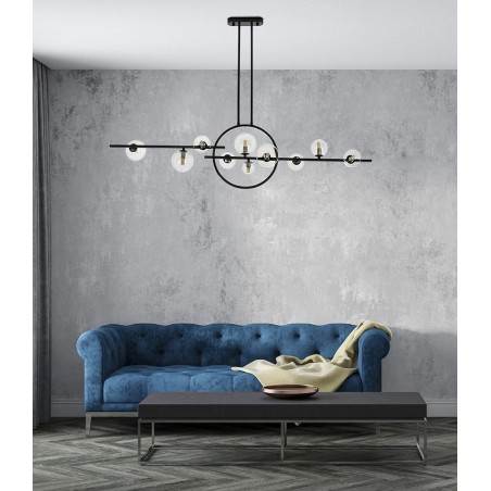 MSE010100347 MOOSEE lampa wisząca ALURE LINE TWIN 120 czarna