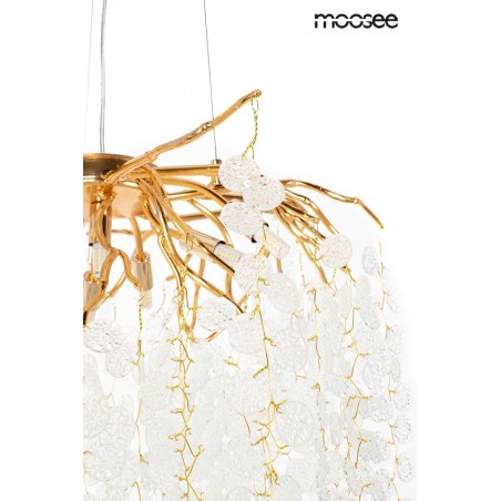 5900168832954 MOOSEE lampa wisząca RIVIERA 80 złota /   clear