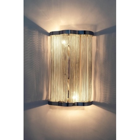 1080W Lampa ścienna ATLANTA WALL 2 - aluminium, stal