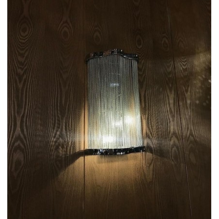 1080W Lampa ścienna ATLANTA WALL 2 - aluminium, stal