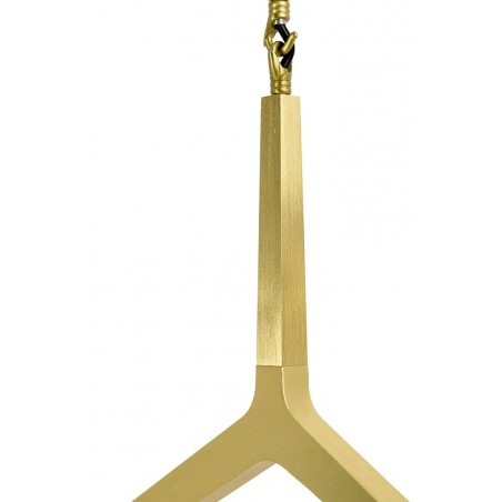 XCP8053-6.GOLD Lampa wisząca CANDELABR 6 złota - aluminium, szkło