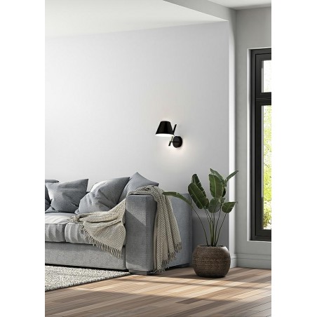 MSE010100260 MOOSEE lampa ścienna MAGO czarna