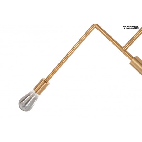 MSE010100395 MOOSEE lampa wisząca RIVA 2 złota