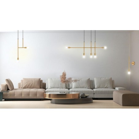 MSE010100395 MOOSEE lampa wisząca RIVA 2 złota