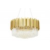 DW-D5688S.GOLD Lampa wisząca IMPERIAL GOLD 60 - stal, kryształ